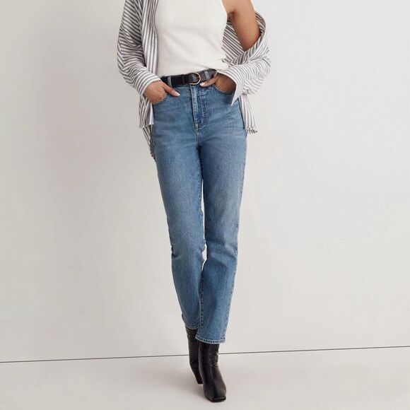 Madewell EUC The Mom High Rise Denim Jeans - Women’s 23 - Picture 1 of 9